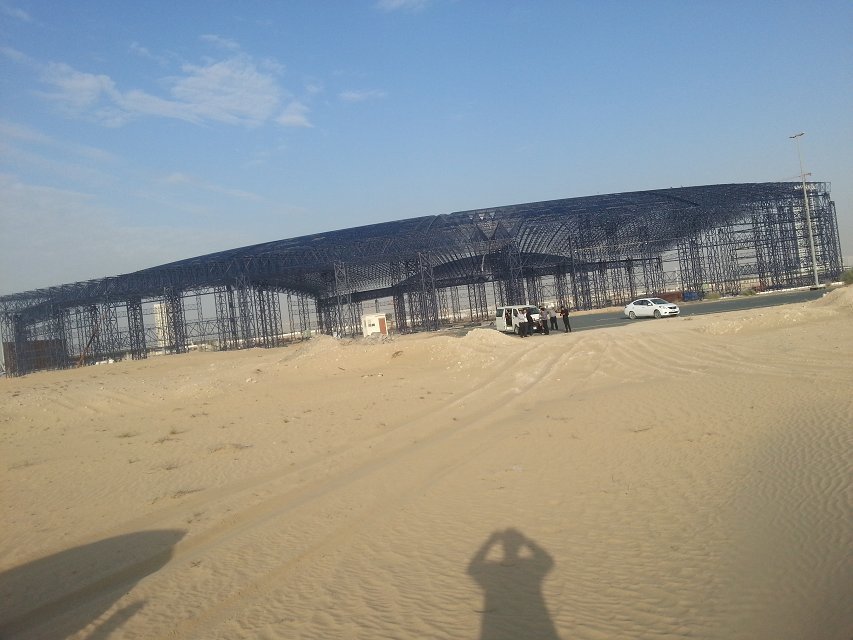 枝江大型场馆网架工程